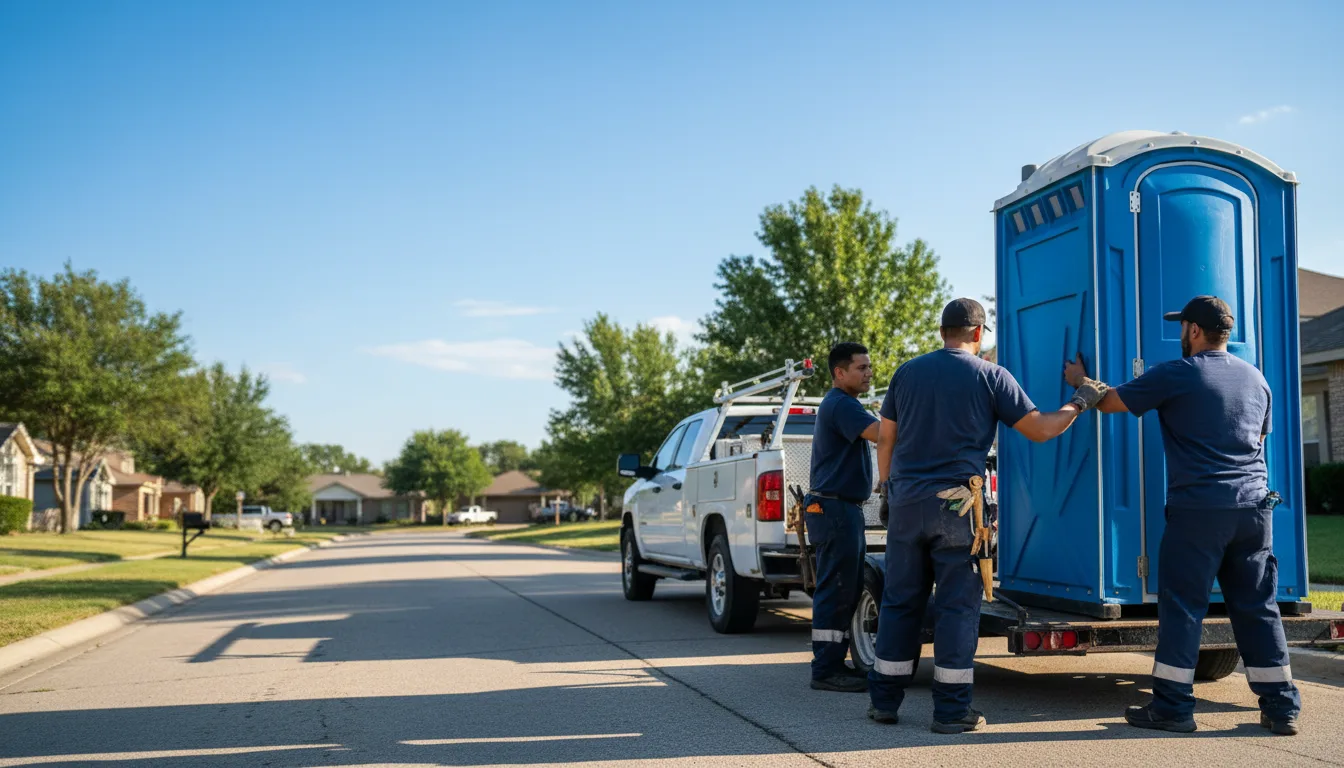 Portable Toilet Rental in Yorktown, TX near me